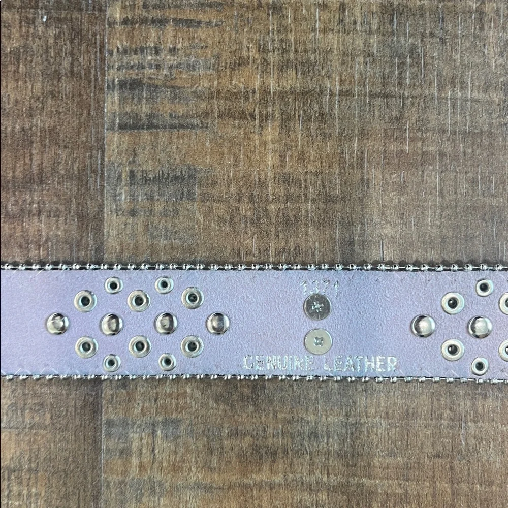 Pink Patterned Belt like new never